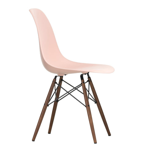 Cadeira Eames em Plástico DSW / Base dark maple